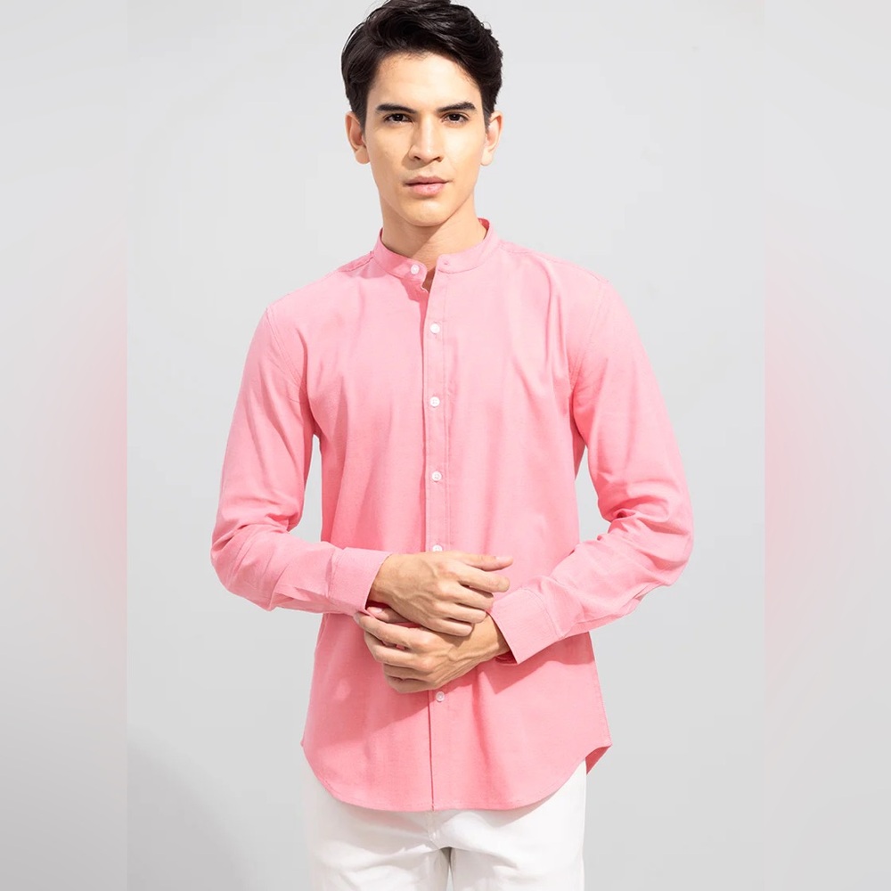 Paul Smith Light Pink Casual Button-Down Shirt